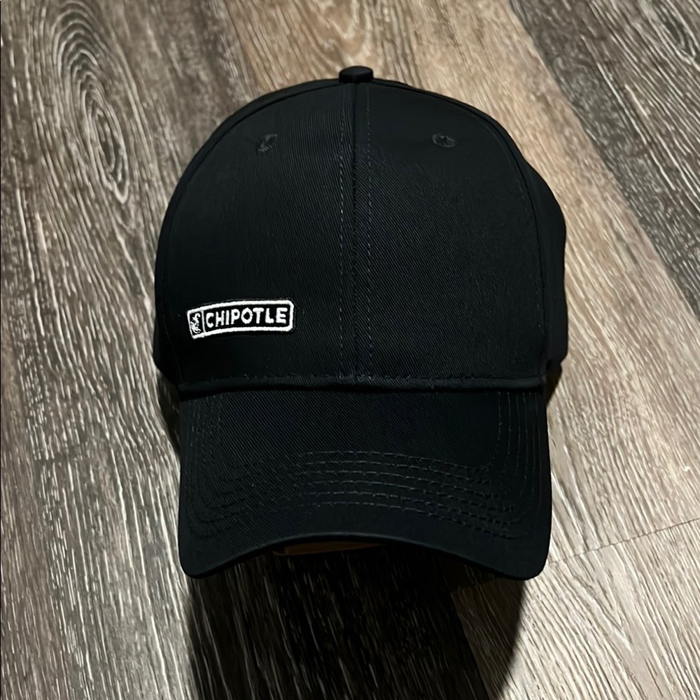 Black Chipotle Logo Cap